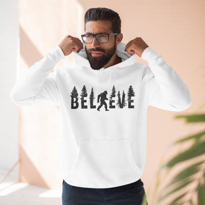 🌲 The Sasquatch Seeker: Believe In Bigfoot Hoodie 🌲