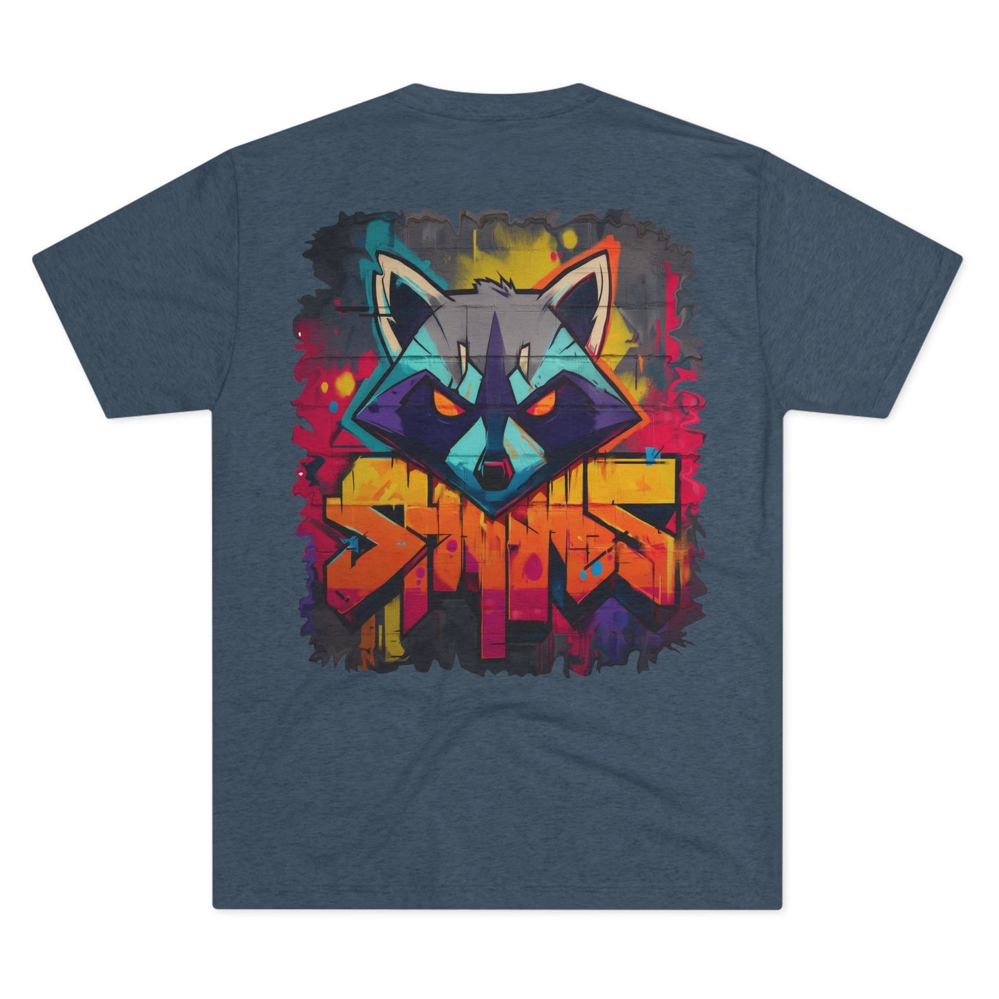 Raccoon Graffiti Tee | Raccoon Shirt | Urban Art Tee | Unique Graphic Tee | Pacific NW Gear Co