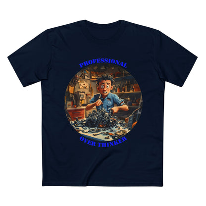 Professional Over Thinker Tee | Funny Quote Shirt | Gift for Thinker | Unique Humor Tee | Sarcastic t-shirt | PNW Gear Co