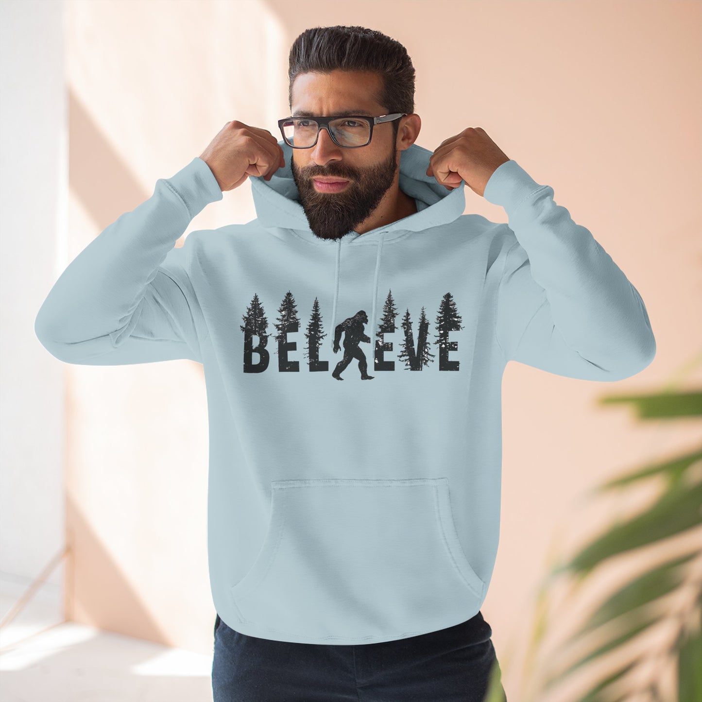 🌲 The Sasquatch Seeker: Believe In Bigfoot Hoodie 🌲