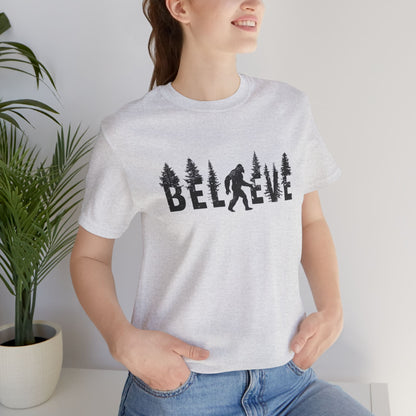 Bigfoot Believer Tee | PNW Cryptid Shirt | Mythical Creature Wear | Adventure Gift | Nature Lover Gift | Pacific NW Gear