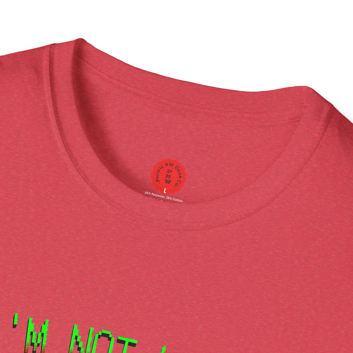 Lazy Bear Camp Tee | Funny Bear Shirt | I'm Not Lazy, I'm On Power Saving Mode! | Relaxed Fit Tee | Pacific NW Gear Co.