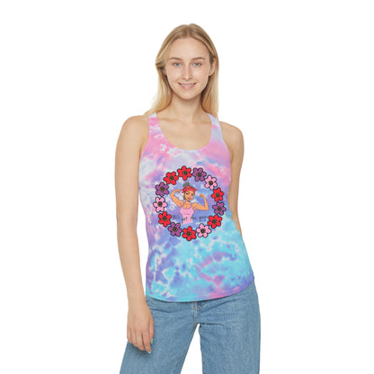 Bi's Get the Guys- Racerback Tank Version 2 | Women's Motivational Fitness Tank | Flowy Workout Top | Gym Gear | Pacific NW Gear Co.