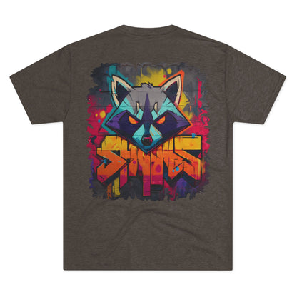 Raccoon Graffiti Tee | Raccoon Shirt | Urban Art Tee | Unique Graphic Tee | Pacific NW Gear Co