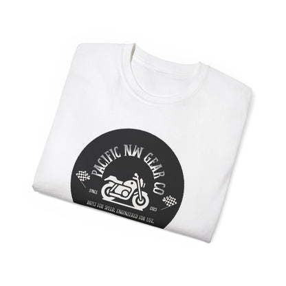 Pacific Racer Tee | Built For Speed Logo | Motorsports Gear Gift | Car Enthusiast Shirt | Pacific NW Gear Co