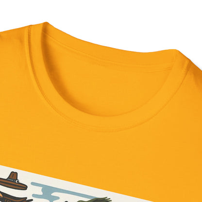 Pacific Adventure Tee | Retro Camping Shirt | Travel Tee | Outdoor Graphic Tee | Pacific NW Gear Co.