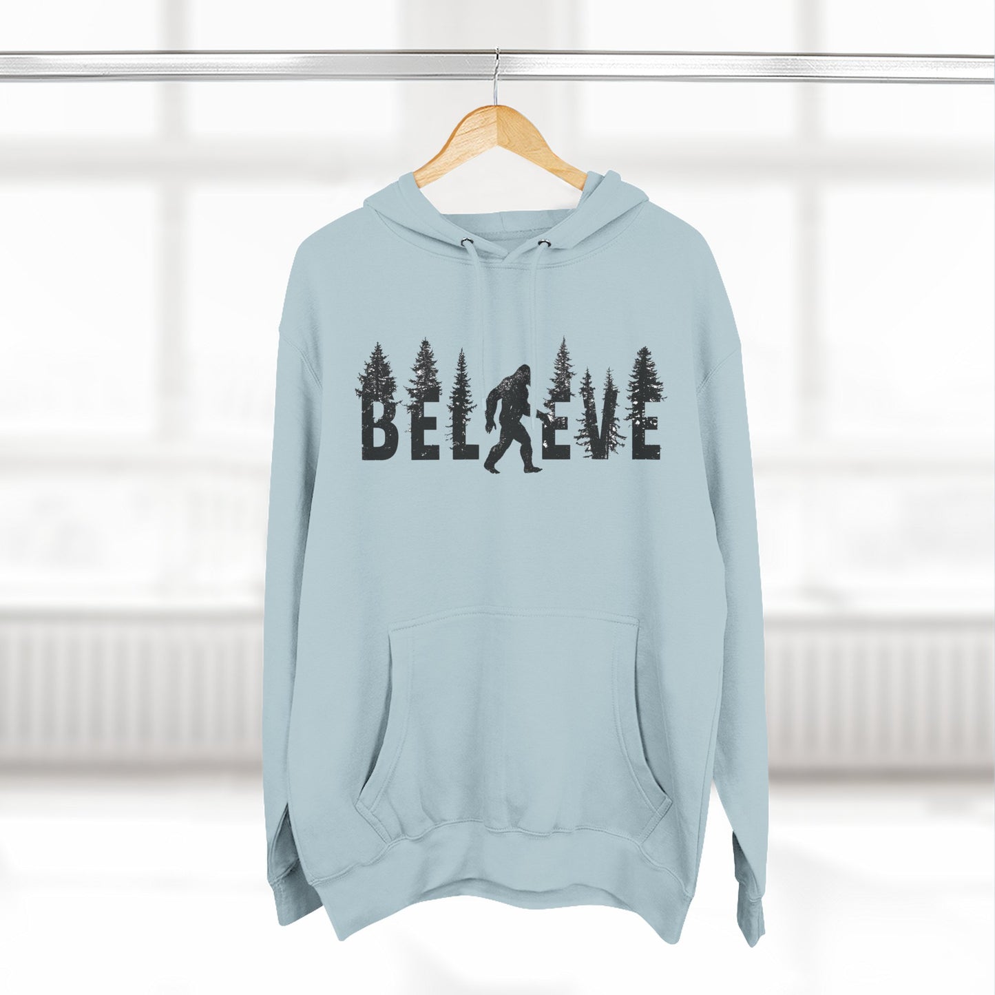 🌲 The Sasquatch Seeker: Believe In Bigfoot Hoodie 🌲