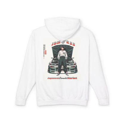The JDM Club R33 Spec Hoodie | Japanese Style Gift | JDM Street Style Sweatshirt | Car Enthusiast Hoodie | Pacific NW Gear Co