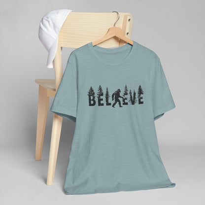 Bigfoot Believer Tee | PNW Cryptid Shirt | Mythical Creature Wear | Adventure Gift | Nature Lover Gift | Pacific NW Gear