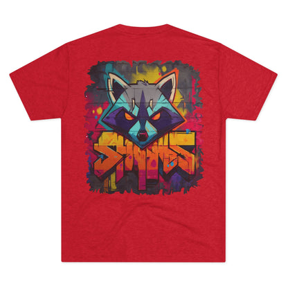 Raccoon Graffiti Tee | Raccoon Shirt | Urban Art Tee | Unique Graphic Tee | Pacific NW Gear Co