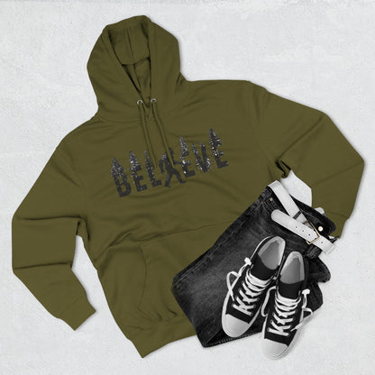 🌲 The Sasquatch Seeker: Believe In Bigfoot Hoodie 🌲