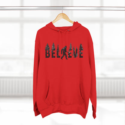 🌲 The Sasquatch Seeker: Believe In Bigfoot Hoodie 🌲
