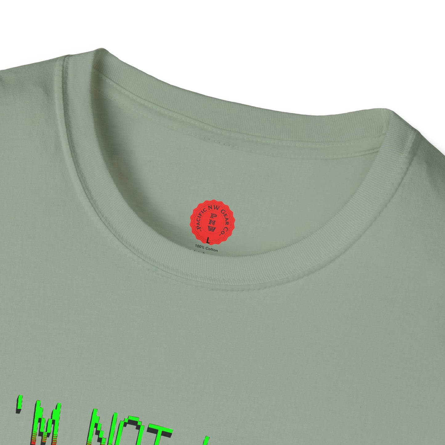 Lazy Bear Camp Tee | Funny Bear Shirt | I'm Not Lazy, I'm On Power Saving Mode! | Relaxed Fit Tee | Pacific NW Gear Co.