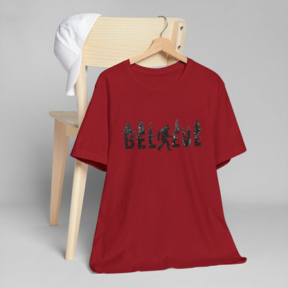 Bigfoot Believer Tee | PNW Cryptid Shirt | Mythical Creature Wear | Adventure Gift | Nature Lover Gift | Pacific NW Gear