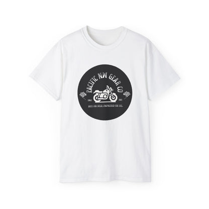 Pacific Racer Tee | Built For Speed Logo | Motorsports Gear Gift | Car Enthusiast Shirt | Pacific NW Gear Co