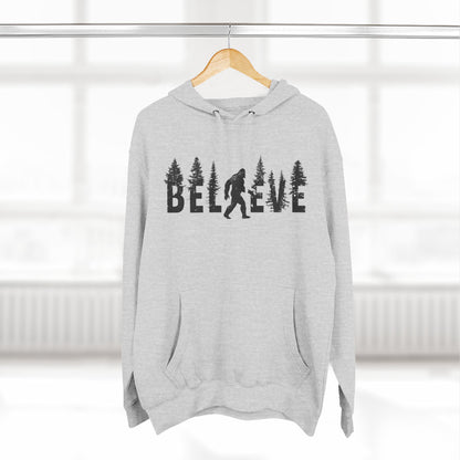 🌲 The Sasquatch Seeker: Believe In Bigfoot Hoodie 🌲