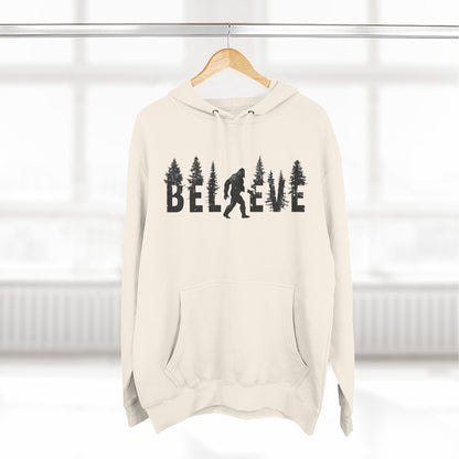 🌲 The Sasquatch Seeker: Believe In Bigfoot Hoodie 🌲