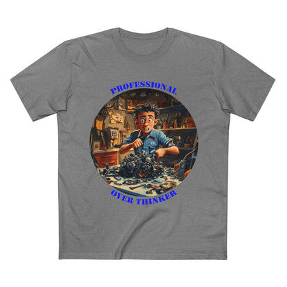 Professional Over Thinker Tee | Funny Quote Shirt | Gift for Thinker | Unique Humor Tee | Sarcastic t-shirt | PNW Gear Co
