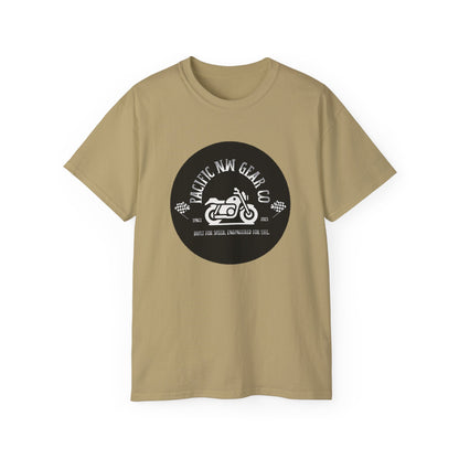 Pacific Racer Tee | Built For Speed Logo | Motorsports Gear Gift | Car Enthusiast Shirt | Pacific NW Gear Co