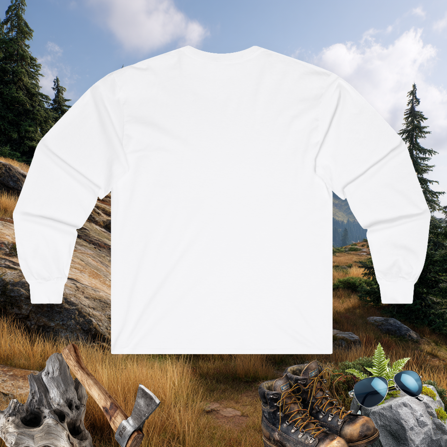 Leader of the Pack- Long Sleeve Tee | Wolf Pack Graphic | Unisex Adventure Shirt | Animal Graphic | Pacific NW Gear Co.