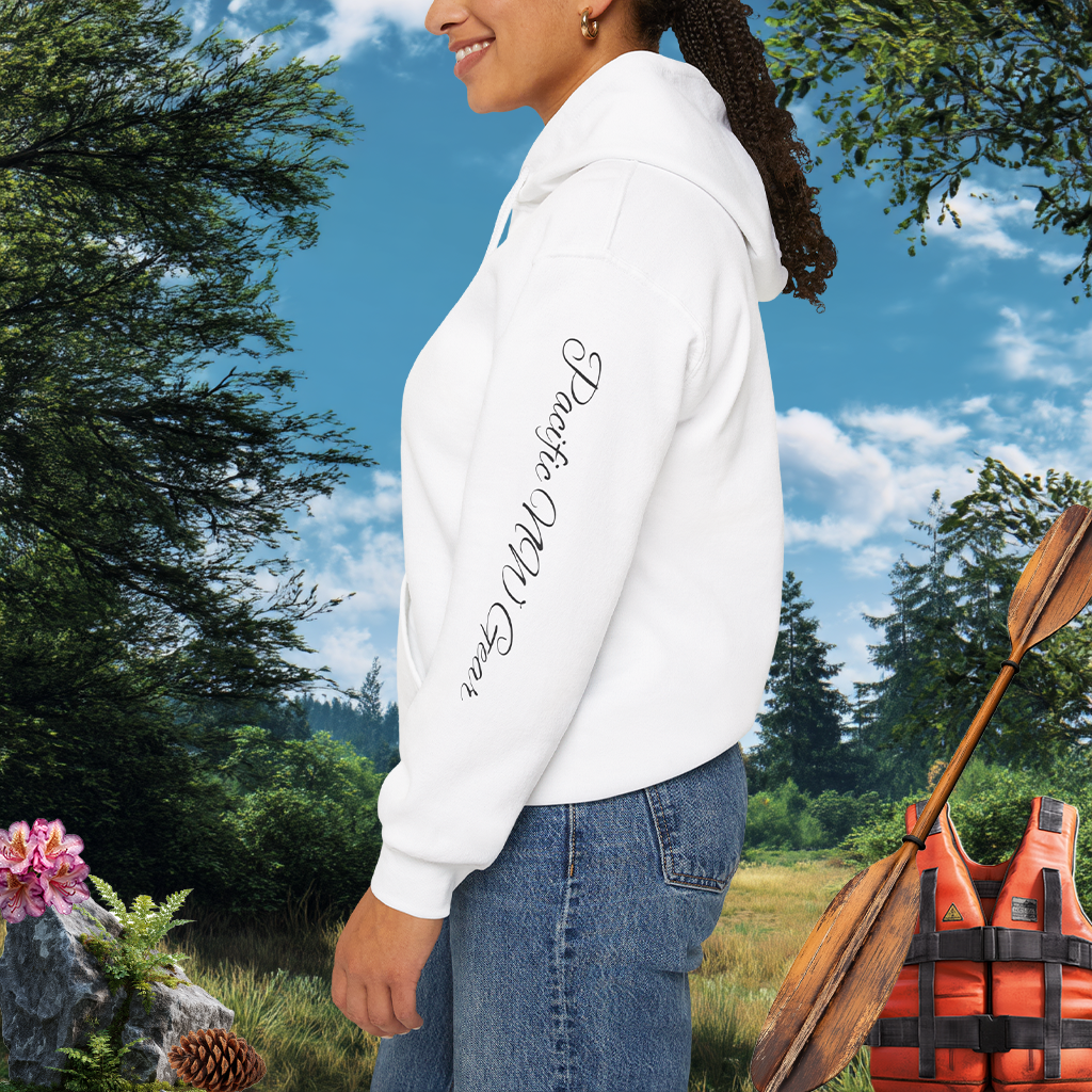 Pacy The Kayaker! | Pacific NW Otter Sweater | Outdoor Adventure Hoodie | Nature Design | Pacific NW Gear Co