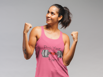 Pick Your Hard! Tank Top | Women's Fitness Tank | Motivational Workout Tee | Gym Gear | Pacific NW Gear Co