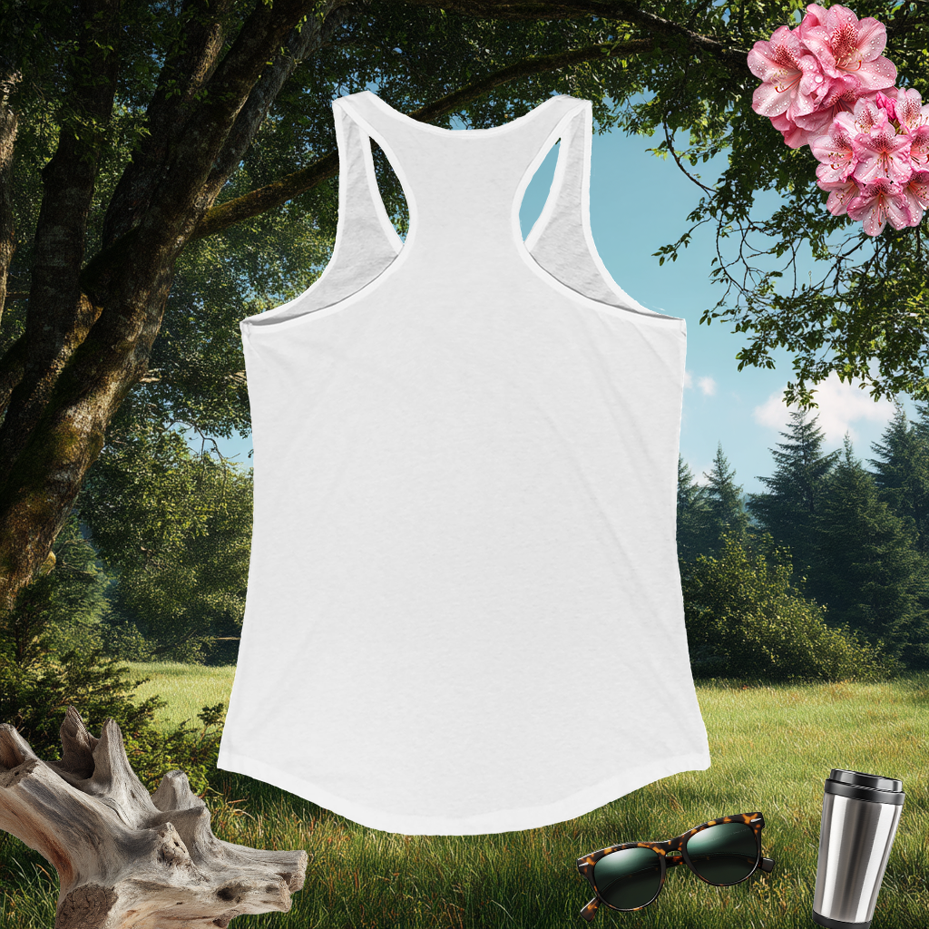 Women's Racerback Tank Top | First of All, I'm Delightful! | Summer Gear | Exercise Gift | Outdoor Casual Wear | Pacific NW Gear Co