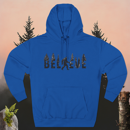 🌲 The Sasquatch Seeker: Believe In Bigfoot Hoodie 🌲