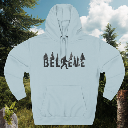 🌲 The Sasquatch Seeker: Believe In Bigfoot Hoodie 🌲