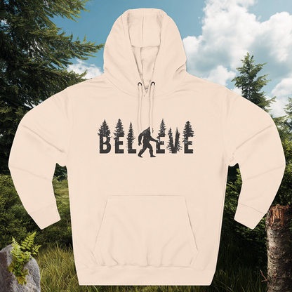 🌲 The Sasquatch Seeker: Believe In Bigfoot Hoodie 🌲