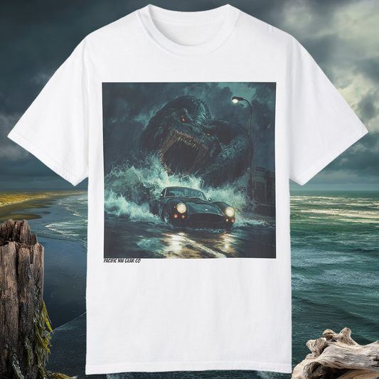 Kraken Attack T-Shirt | Pacific Northwest Myth | Sea Monster Tee | Kraken Art Shirt | Pacific NW Gear Co | Monster Style 1