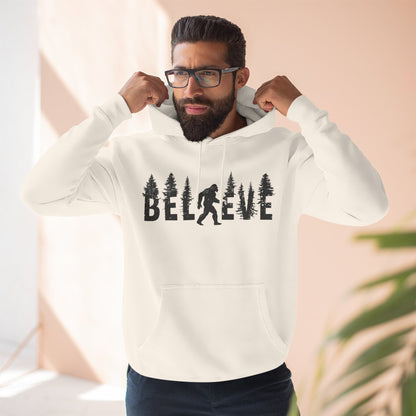 🌲 The Sasquatch Seeker: Believe In Bigfoot Hoodie 🌲