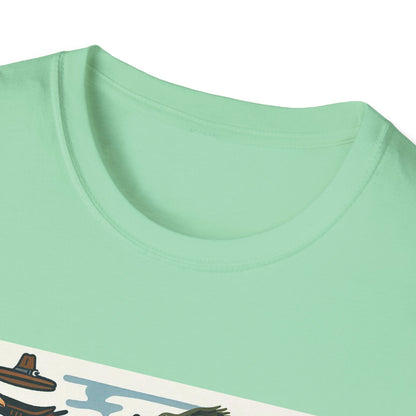 Pacific Adventure Tee | Retro Camping Shirt | Travel Tee | Outdoor Graphic Tee | Pacific NW Gear Co.