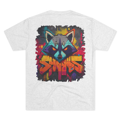 Raccoon Graffiti Tee | Raccoon Shirt | Urban Art Tee | Unique Graphic Tee | Pacific NW Gear Co
