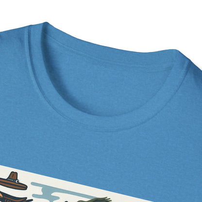 Pacific Adventure Tee | Retro Camping Shirt | Travel Tee | Outdoor Graphic Tee | Pacific NW Gear Co.