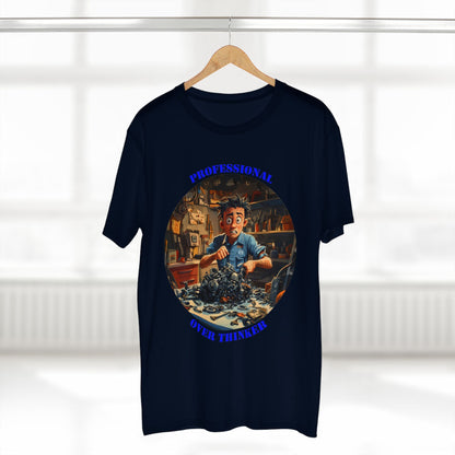 Professional Over Thinker Tee | Funny Quote Shirt | Gift for Thinker | Unique Humor Tee | Sarcastic t-shirt | PNW Gear Co