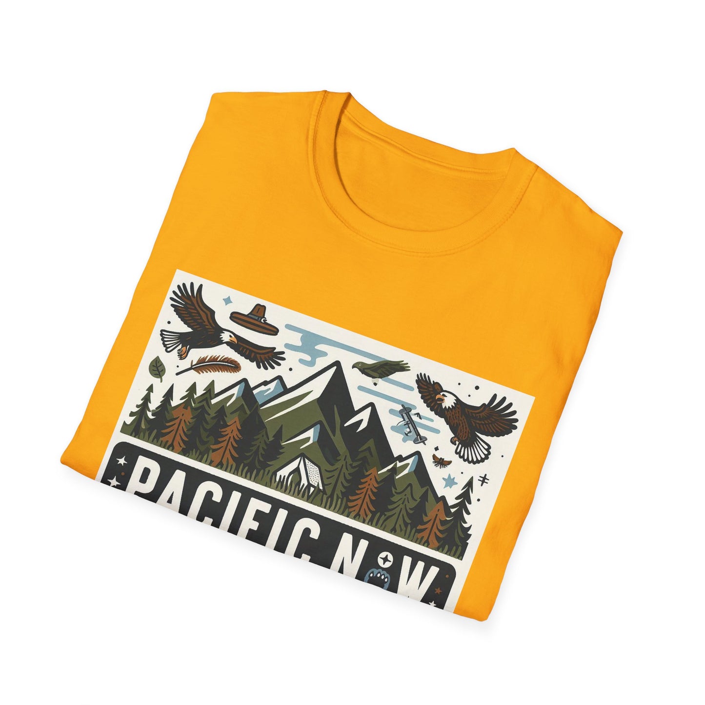 Pacific Adventure Tee | Retro Camping Shirt | Travel Tee | Outdoor Graphic Tee | Pacific NW Gear Co.