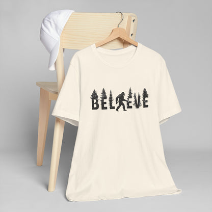 Bigfoot Believer Tee | PNW Cryptid Shirt | Mythical Creature Wear | Adventure Gift | Nature Lover Gift | Pacific NW Gear