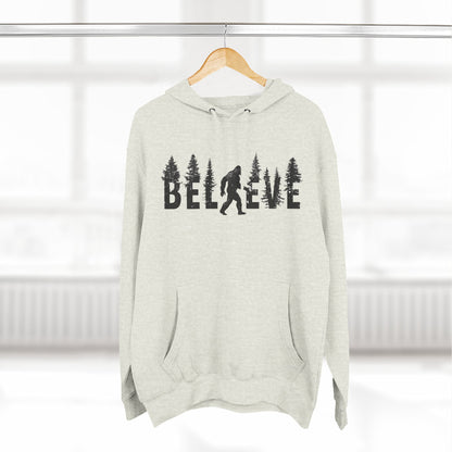 🌲 The Sasquatch Seeker: Believe In Bigfoot Hoodie 🌲