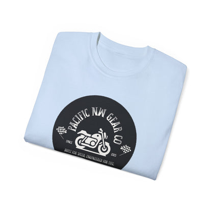 Pacific Racer Tee | Built For Speed Logo | Motorsports Gear Gift | Car Enthusiast Shirt | Pacific NW Gear Co