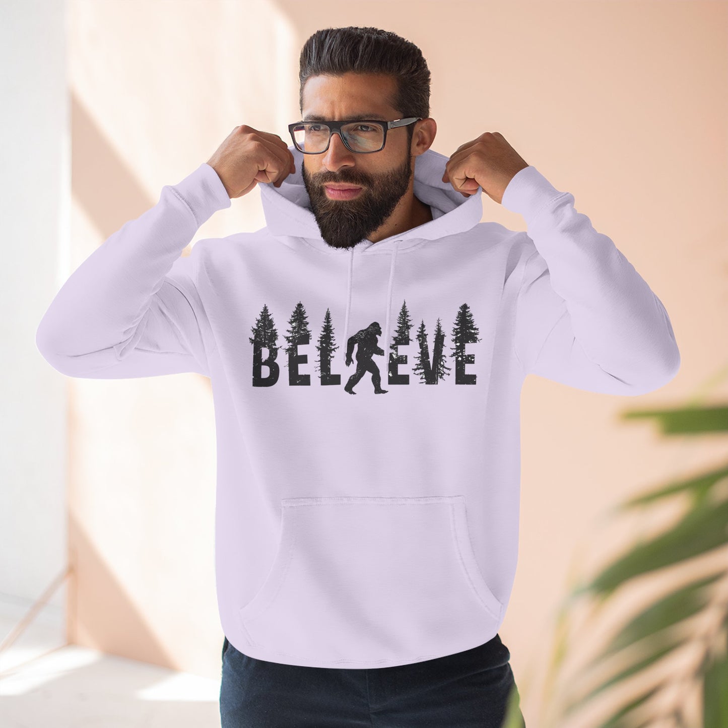 🌲 The Sasquatch Seeker: Believe In Bigfoot Hoodie 🌲