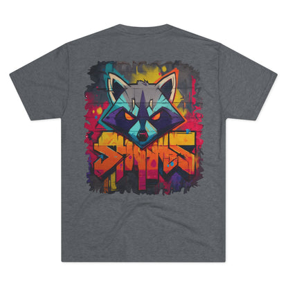 Raccoon Graffiti Tee | Raccoon Shirt | Urban Art Tee | Unique Graphic Tee | Pacific NW Gear Co