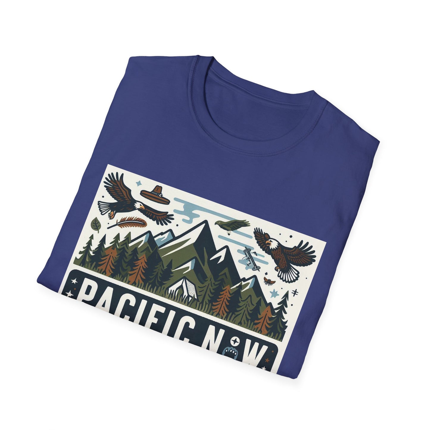 Pacific Adventure Tee | Retro Camping Shirt | Travel Tee | Outdoor Graphic Tee | Pacific NW Gear Co.