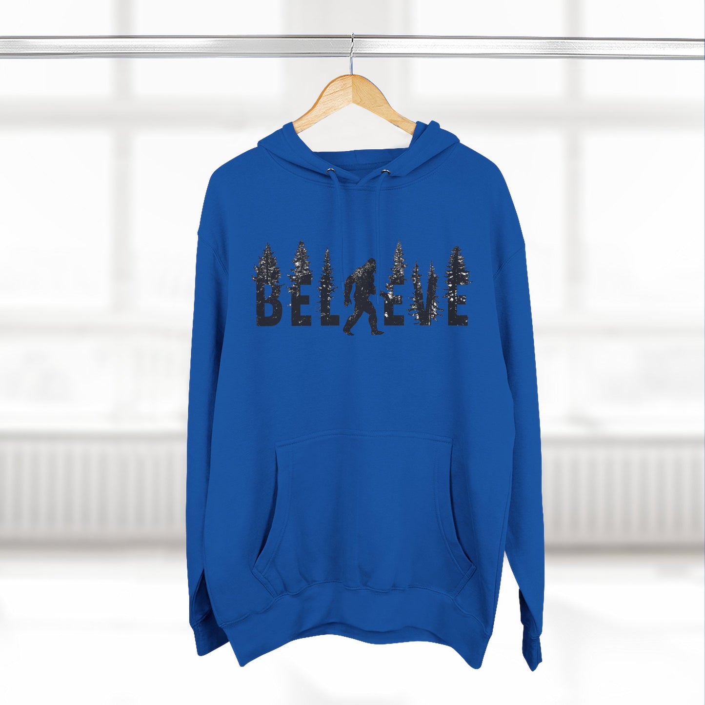 🌲 The Sasquatch Seeker: Believe In Bigfoot Hoodie 🌲