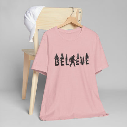 Bigfoot Believer Tee | PNW Cryptid Shirt | Mythical Creature Wear | Adventure Gift | Nature Lover Gift | Pacific NW Gear