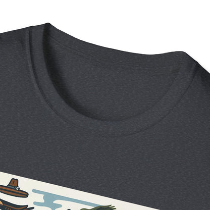 Pacific Adventure Tee | Retro Camping Shirt | Travel Tee | Outdoor Graphic Tee | Pacific NW Gear Co.