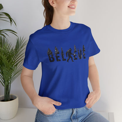 Bigfoot Believer Tee | PNW Cryptid Shirt | Mythical Creature Wear | Adventure Gift | Nature Lover Gift | Pacific NW Gear