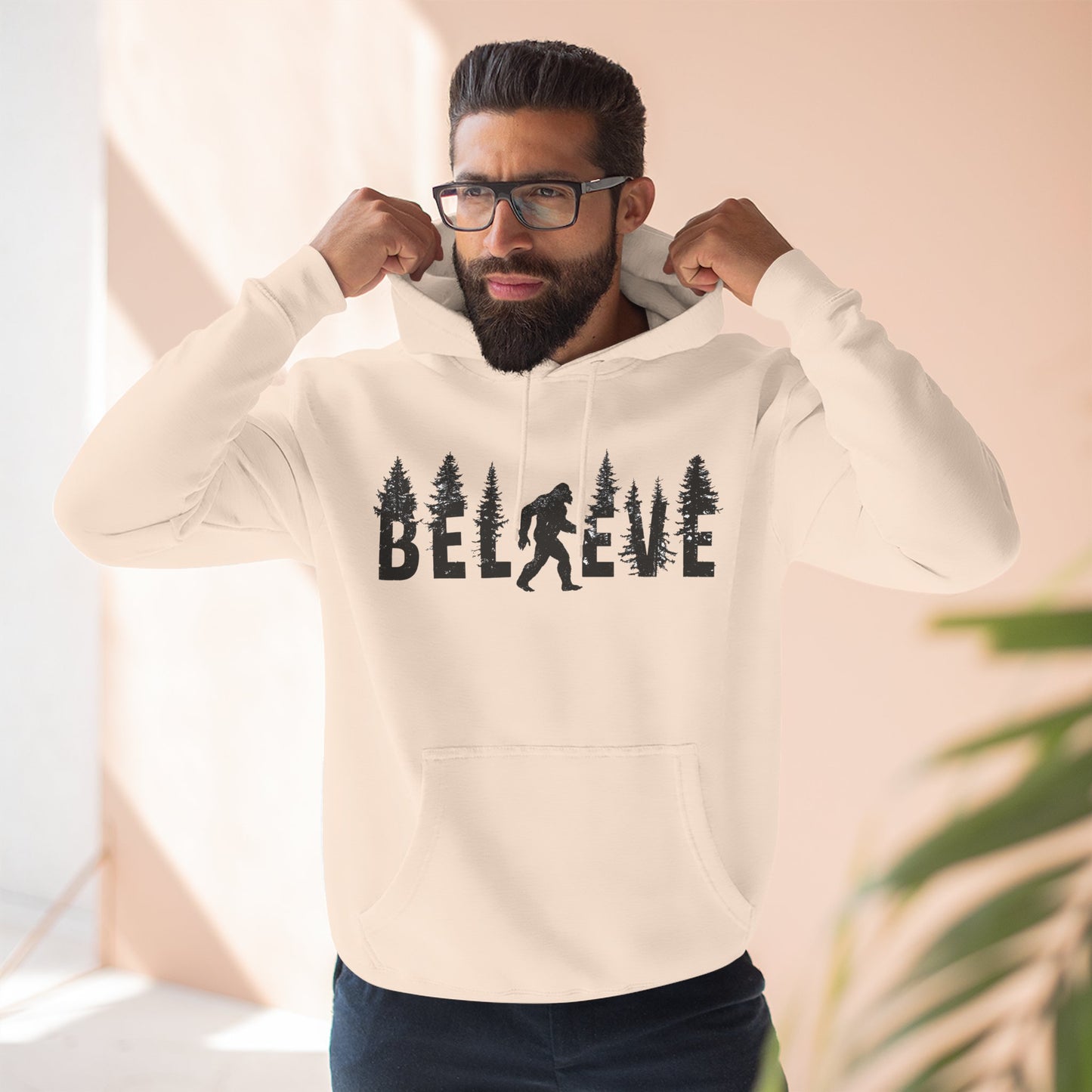 🌲 The Sasquatch Seeker: Believe In Bigfoot Hoodie 🌲