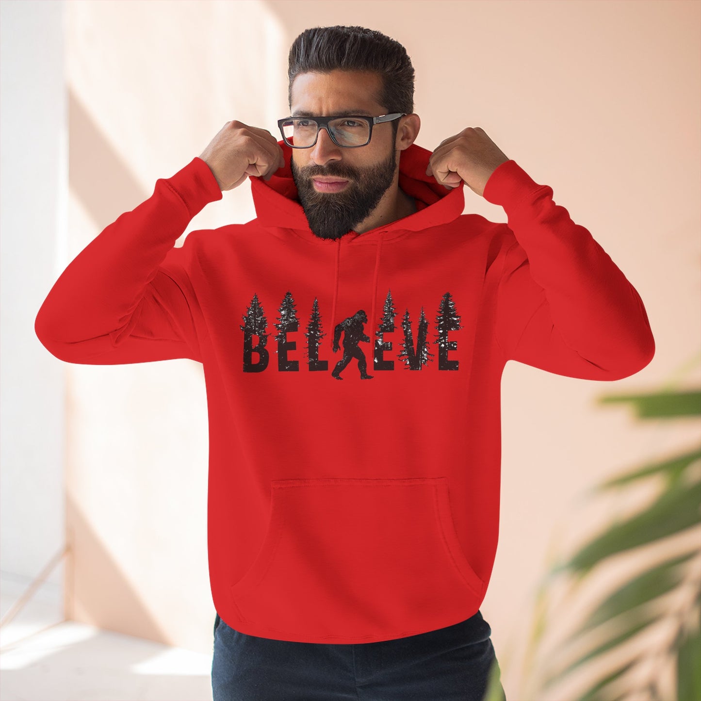 🌲 The Sasquatch Seeker: Believe In Bigfoot Hoodie 🌲