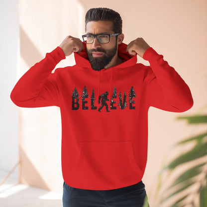 🌲 The Sasquatch Seeker: Believe In Bigfoot Hoodie 🌲